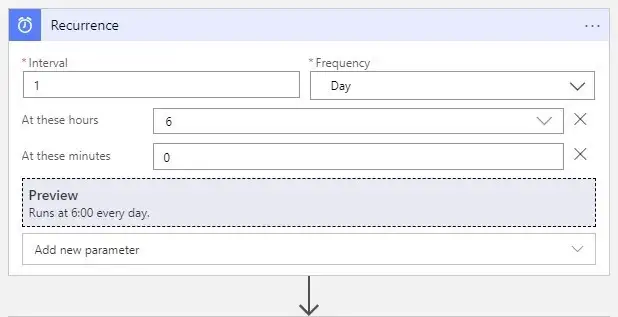 Logic App Recurrence Trigger